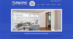 Desktop Screenshot of paclifts.com